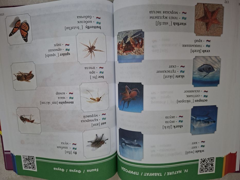 Кітап/книга.  Для обучения англиского/русского/казахского.