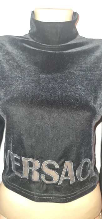 Черна блуза Versace