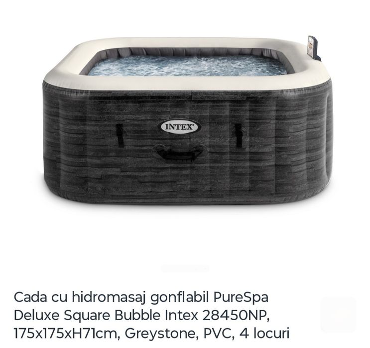 Cada cu hidromasaj gonflabil PureSpa