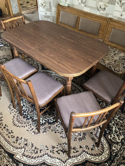 Стол и  6 стульев сост отл