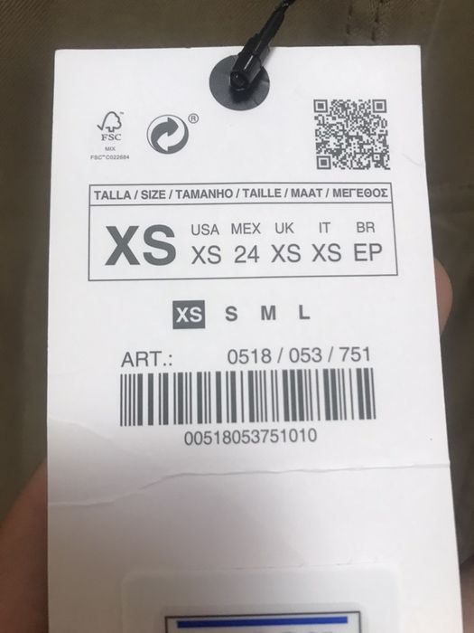 Geaca / platon / pelerina ZARA