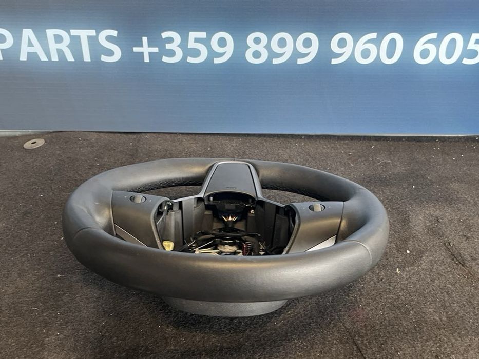 Оригинален Кожен волан Tesla 3 2021 черно кормило Тесла 2543286apq