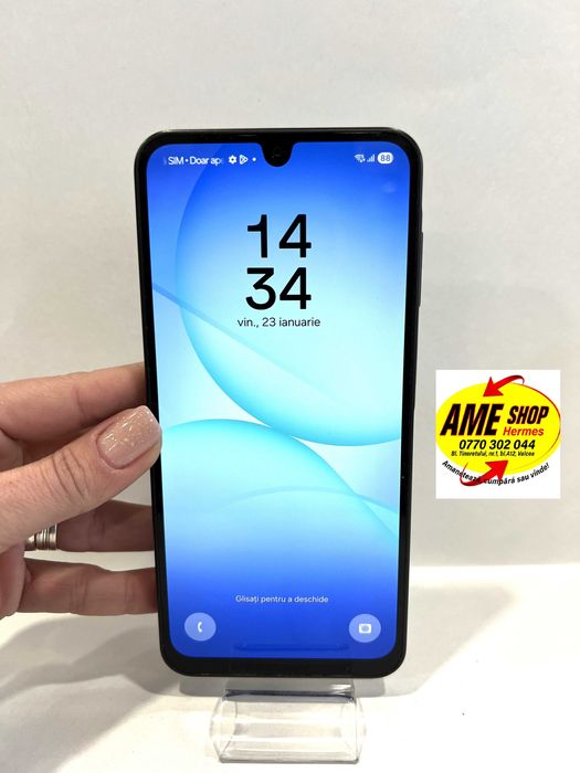 Samsung A17 5G, 128GB/4GB RAM,  Black!