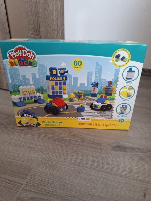 Play Doh Blocks Police set