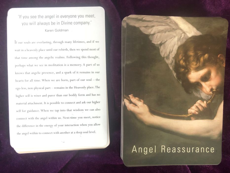 Ангелски послания, карти за гледане