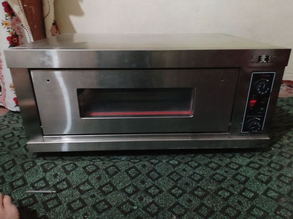 Shunmai elektr pech (deck oven) sotiladi.
1 qavatli, non, somsa, pitsa
