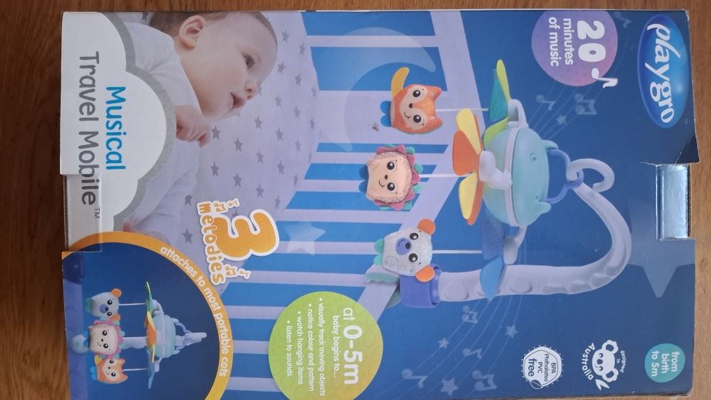 Музикална въртележка Playgro 4 в 1