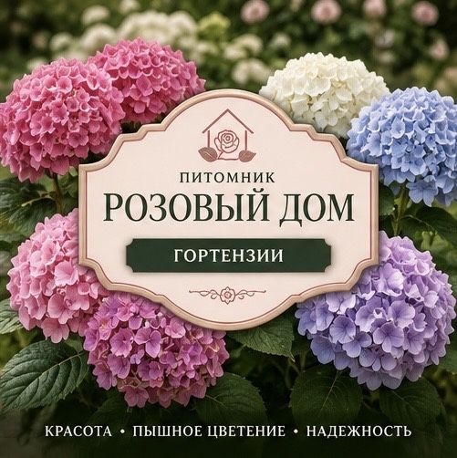 Гортензии метельчатые
