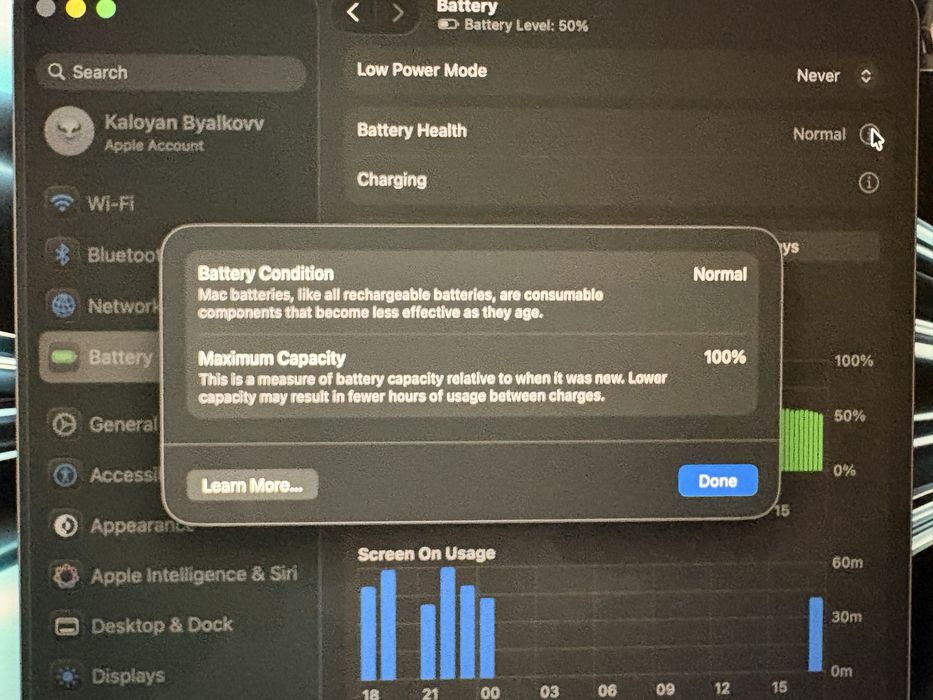 Macbook 13inch air m5 16RAM 1TB ЧИСТО НОВ