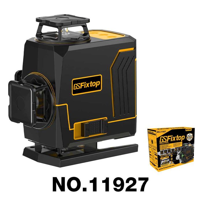 Nivela laser, 5 linii verzi, Fixtop