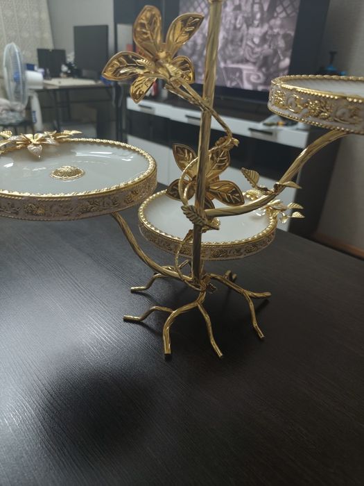 Фруктовница ваза этажерка