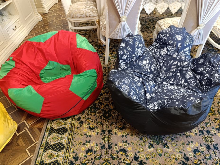 Бин бег. Биг бег. Кресло груша. Кресло мешок. Пуфик. Подушки , сидушки
