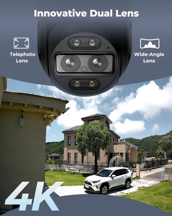 Camera de supraveghere Reolink TrackMix W760 WiFi, 8MP, auto zoom