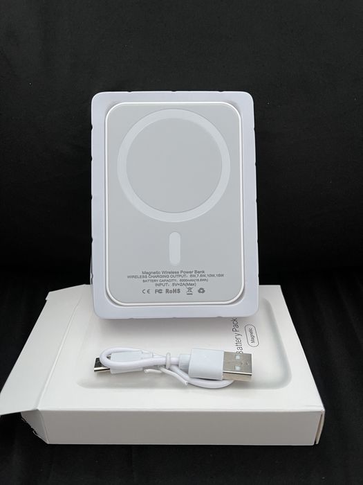 Baterie externă wireless MagSafe, USB-C, nouă