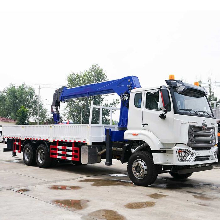 Manipulyator 12 t kran yangi 320 ot kuchi avtokran