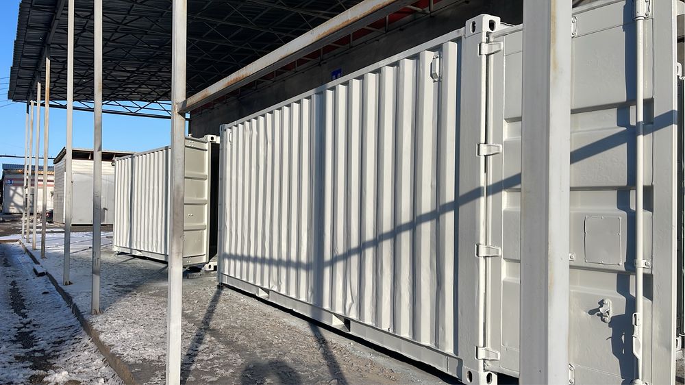 Покраска ангара контейнера