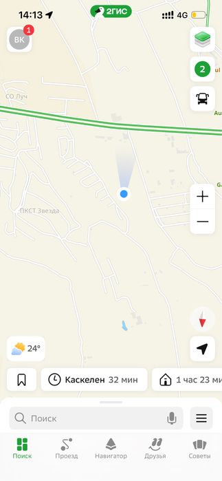 Продам участок на верхней трассе