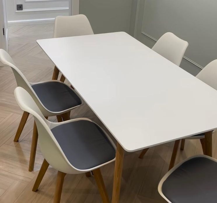 Кухни стол стулияларымен