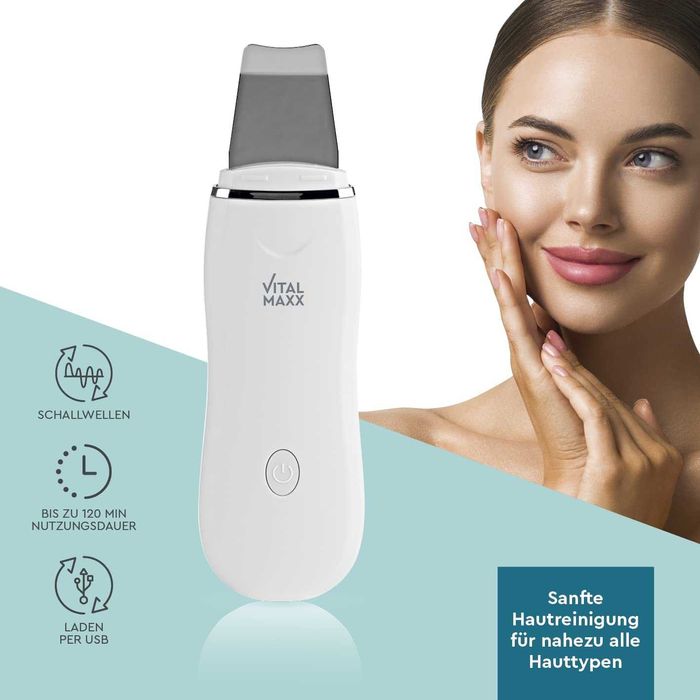 Ултразвуков пилинг апарат VITALmaxx вибрационен масаж, ултразвукова