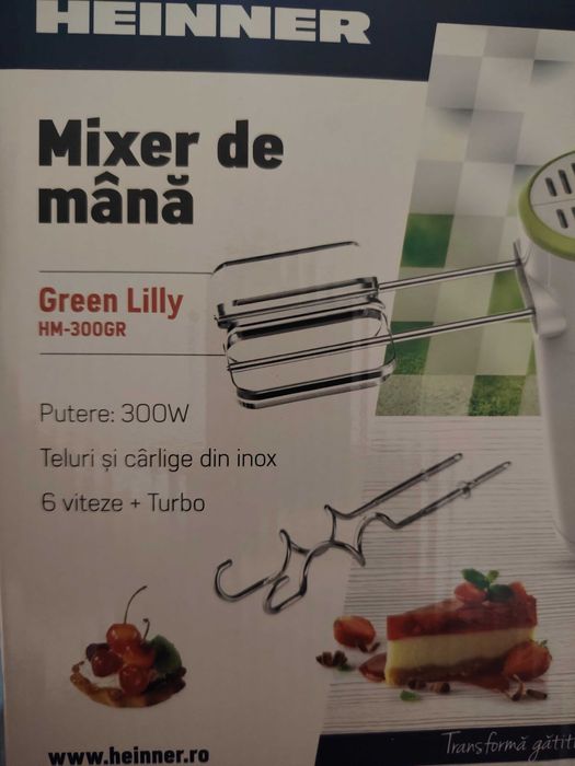 Mixer de mână "Green Lilly"