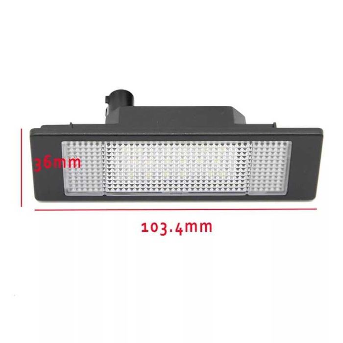 Lampi LED numar BMW Seria 1 E87 E63 E81 E64 Z4 F20 F12 F13 F06 - Fara Eroare