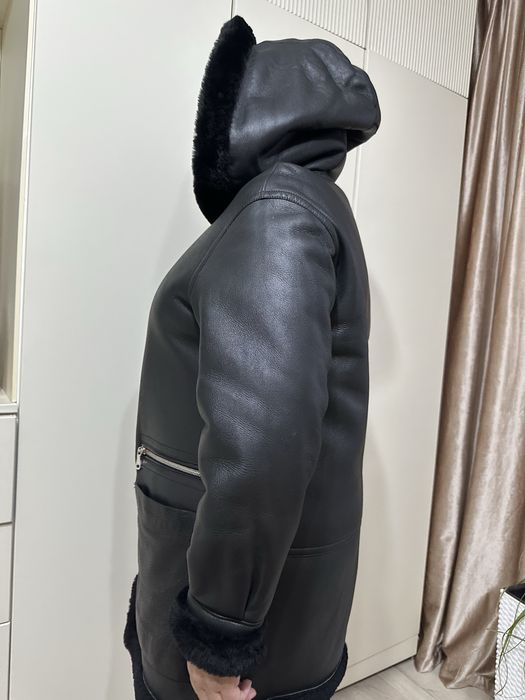 Продам кожанную дубленку зима