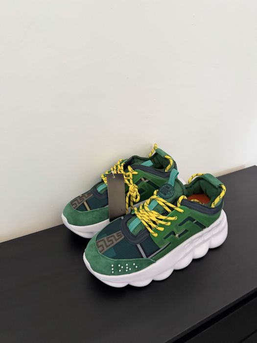 Versace chain reaction verzi marimea 40 41  noi impecabili
