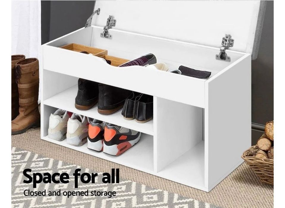 Обувница с мягким сидением