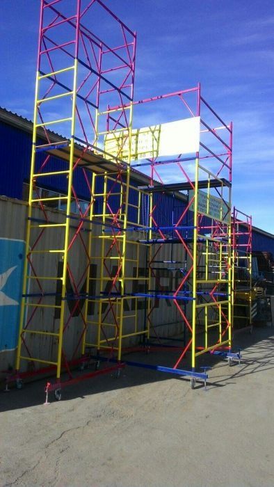 Вышка передвижная, леса рамные