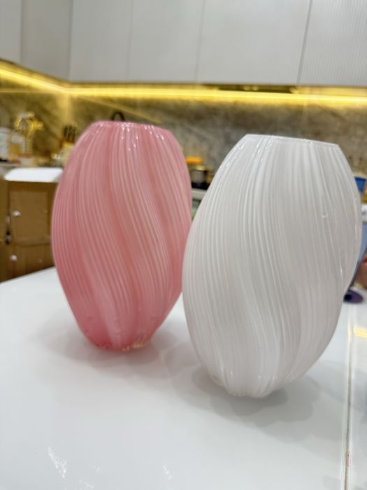 Вазы, стекло новые