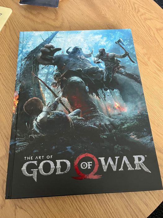 Колекционерски Artbooks за игри и манга. Dibujante Nocturno, God of War