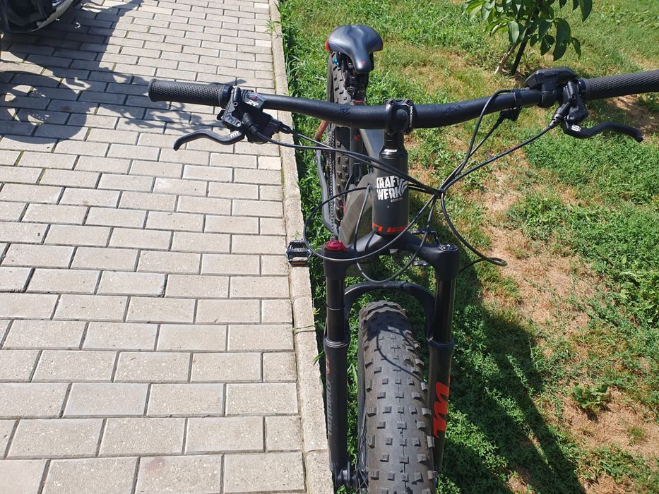 Vand bicicleta hardtail electrica Cube fatbike Nutrail Hybrid 500