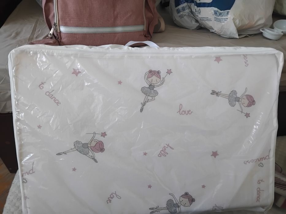 Преносима бебешка кошара 2 нива за спане и игра Lorelli Up and Down