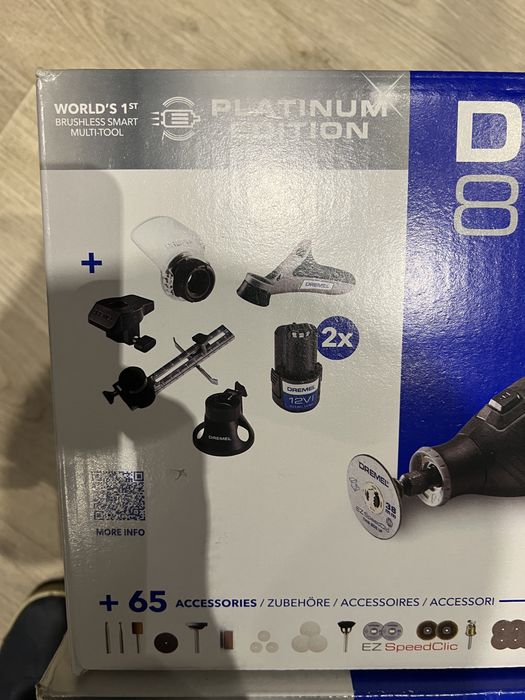 Freza Dremel 8240 cu 65 accesorii-Sigilata