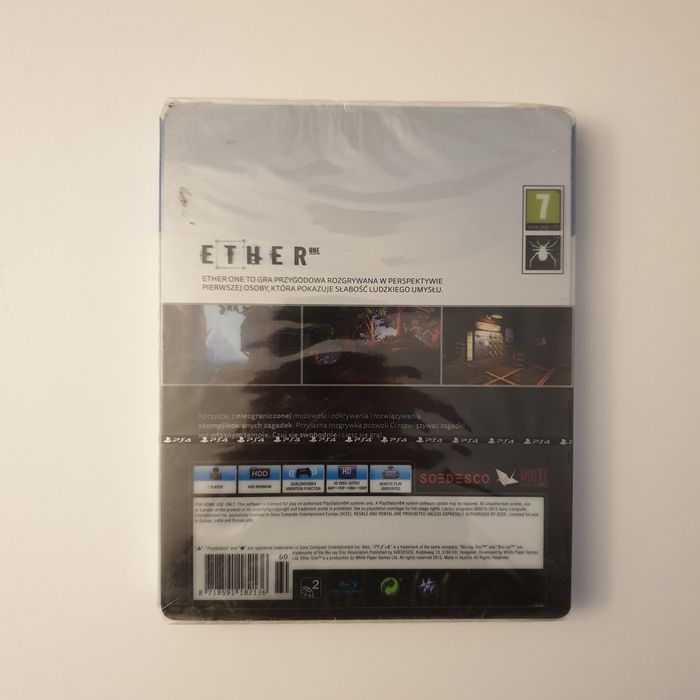 SIGILAT Steelbook + Joc Ether One Limited Edition PS4/Playstation 4