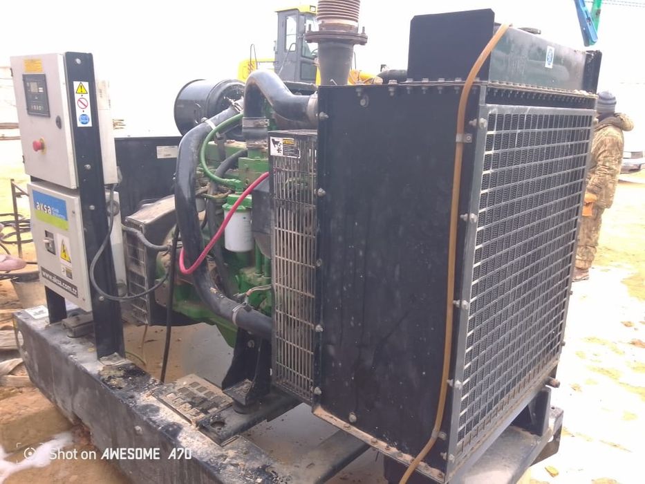 Aksa ajd110 дизель генератор акса 110