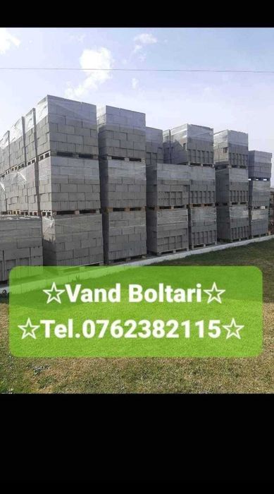 Vând bolțari de fundație și zidărie