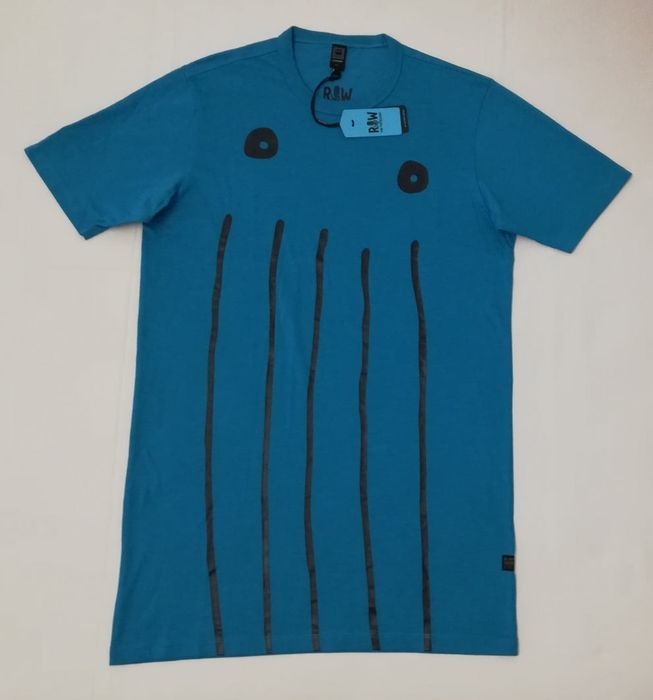 G-STAR RAW For The Oceans оригинална тениска M памучна фланелка