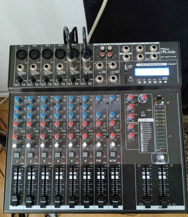 VAND URGENT mixer Thomann The t.mix 1202 FXMP USB Bluetooth
