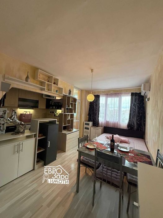 Продава се Едностаен апартамент в Стара Загора, Три чучура - юг - 33 кв.м за 1619 €/кв.м - Снимка #1