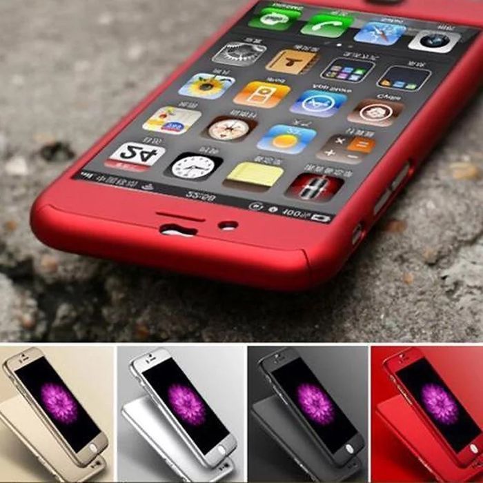 Bumper / Husa 360° fata + spate iPhone 6 , 6s , 7 , 7 plus , 8, 8 Plus