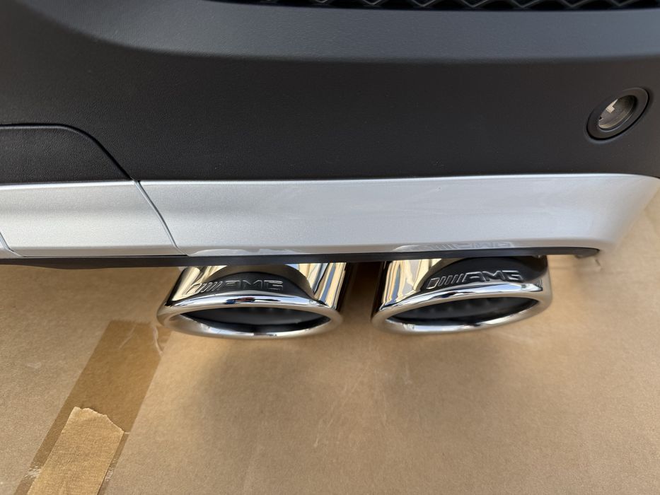 Дифузьор с накрайници АМГ GLE Coupe 167 GLE 53 AMG GLE63 задна броня