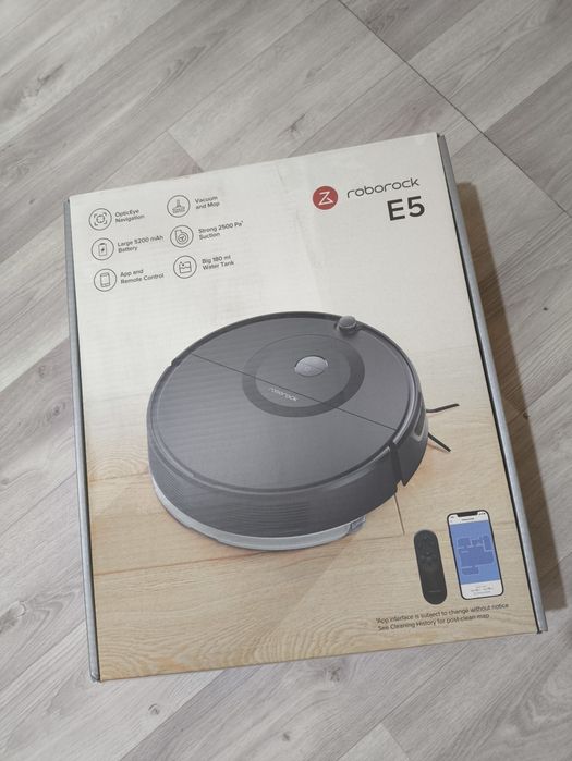 Робот пылесос roborock e5