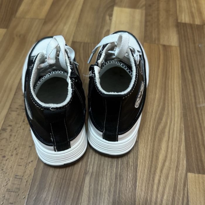 Кеды осенние на флисе для девочки