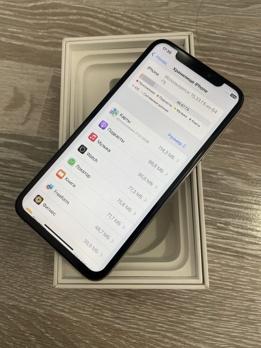 Iphone XS White 100%