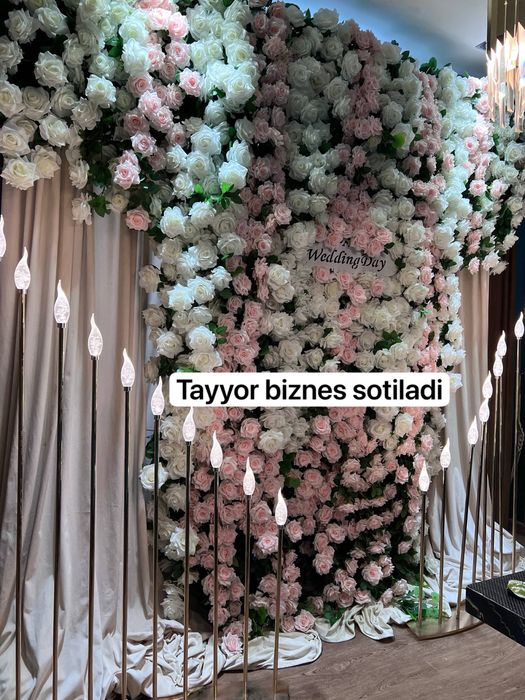 Tayyor biznes sotiladi ishlatilgan va yengi gulla