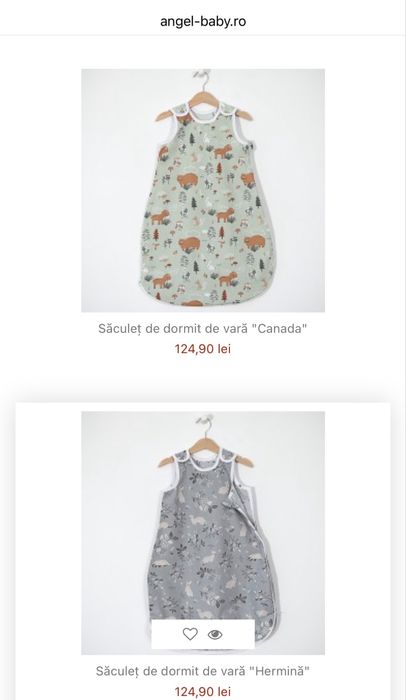 Saci de dormit baby angel primavara -vara