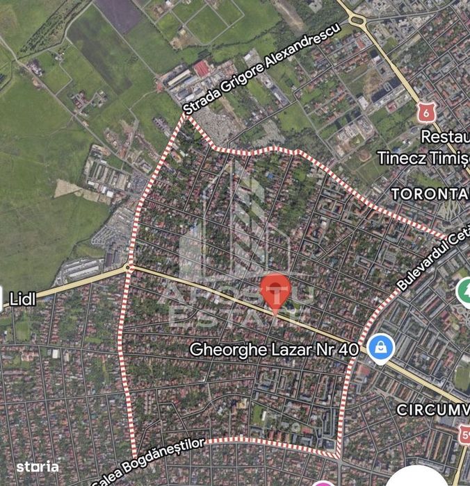 Teren intravilan cu autorizatie P+3, in zona Mehala – Timisoara