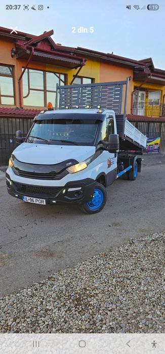 Vând iveco basculabil electric  3 părți, omologat
