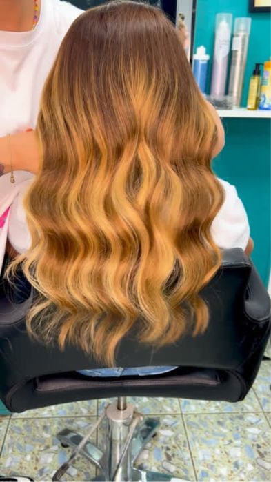 Aplic extensii de par natural